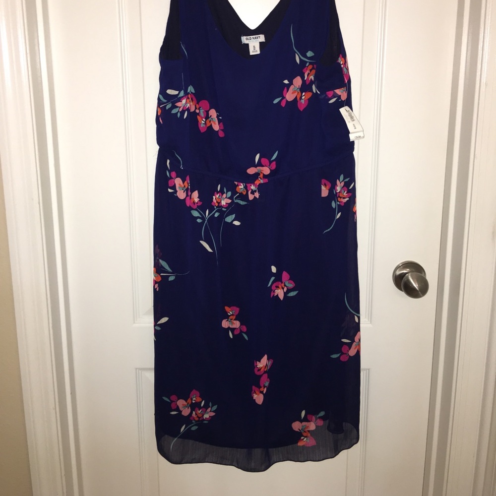 Old Navy | Blue floral dress